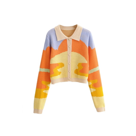 Verge Girl Sunset Cardigan - Picture 1 of 10